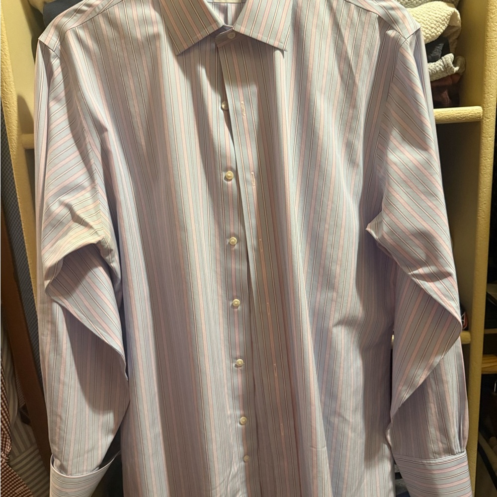 Brooks Brothers Multicolor Striped Dress Shirt